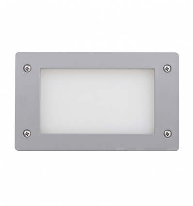 Encastré mur DEVON IP66 LED 3W 3000K - 188*1133 mm -CCT- Gris