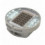 EPLOT ROUTIER encastré au sol MITRA - SOLAIRE - IP68 LED SMD 0.69W Gris- Eclairage face avant Intermittant - 1*3 led