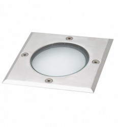 Encastré de sol carré SIO IP67 LED SMD 3 w -350 lumens -Résistant au poids de 1000 kgs -GX53 LED T2 3W 4000K Acier inoxydable