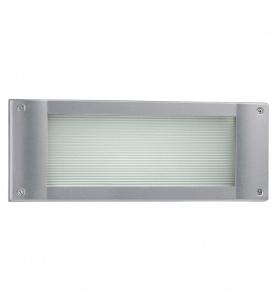 Encastré mural DUBLIN IP54 -IK06 -faisceau direct symétrique LED SMD AC 13W 3000K Gris