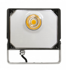 Projecteur à piquet LISBOA - 12 w - 1800 lumens - 3000 k - IP66 - IK10 - Noir - piquet fourni - Cable 2.50 m