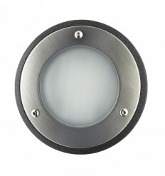 Encastré mural extérieur, rond, anthracite, LED IP65 GX53 3W Acier inoxydable-IP65-IK05