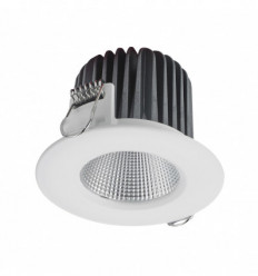 SPOT Encastré - au plafond NIX IP44 LED COB 8W 3000K Blanc angle de 40°