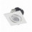 SPOT Encastré CARRE-ORIENTABLE- NIX IP44 LED COB 8W 3000K Blanc angle de 40°