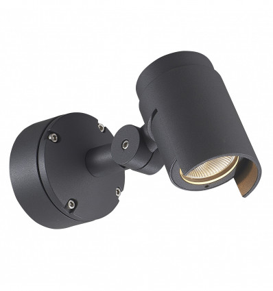 Spot NAGORE extérieur IP65- 1100 lumens -10 w - 3000 k -Anthracite- idéal à fixer sur un mur 