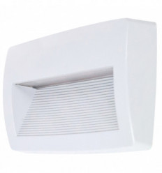 Applique en saillie STORM IP55 - 10.5 W - CCT - 2700 - 3000 - 6500 K - protection IK10 -Blanc