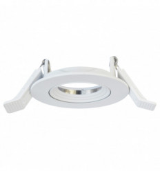 Spot Encastré rond pour plafond - INEL- IP 65 - ht 32 mm- 8.5 W - 3000 K - 700 lumens - 38 °