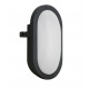 Applique ovale FAR IP54 - LED SMD -12W - 840lm - CRI80 - 4000K - 110º- Blanc - 216 mm