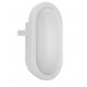 Applique ovale FAR IP54 - LED SMD -12W - 840lm - CRI80 - 4000K - 110º- NOIR - 216 mm