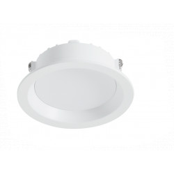 Plafonnier Encastré au plafond CALYPSO2 IP44 LED SMD 5W Blanc - 480 lm 4000K Blanc