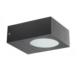 Applique murale extérieur GUIU en aluminium coloris Anthracite -6 w- 642 lm CRI80 3000K