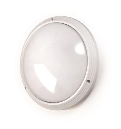 Hublot diamètre 27 cm - MIR - Blanc- IP65 - IK10- à équiper d'ampoule E27